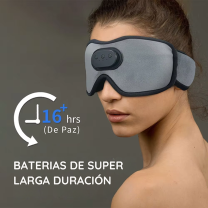 Antifaz Blackout con Auriculares Integrados